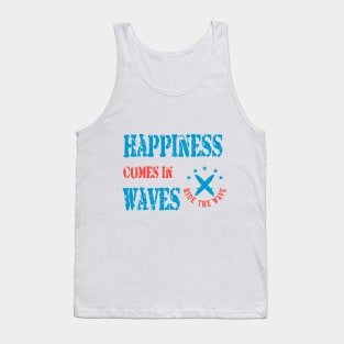 surfer wave rider Tank Top